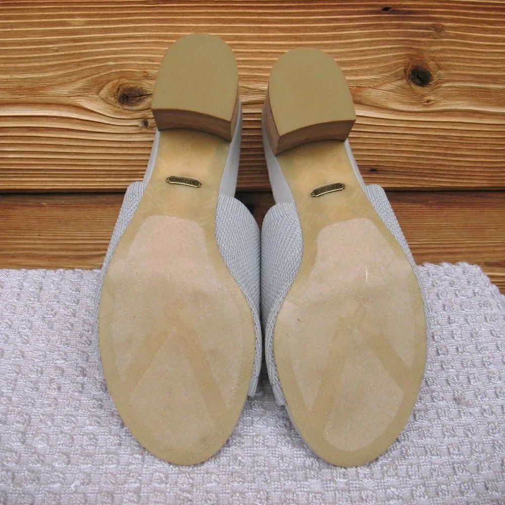 NWOB Vionic Fleur Slide Heeled Sandals - Picture 7 of 9
